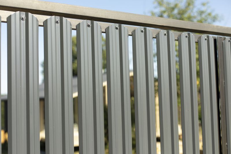Steel Fence Construction in Alpharetta, GA